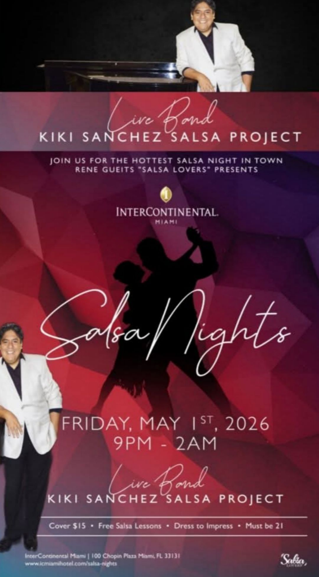 Amigos y Amigas 🎉 ¡Celebra tu cumpleaños en Salsa Nights ~ con ~ RENÉ Gueits & All Salsa Lovers