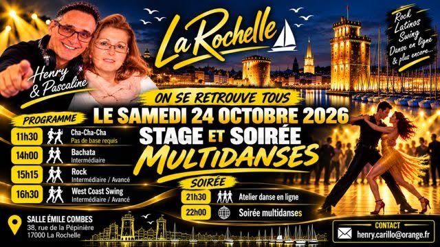 Stage et soirée multi-danses