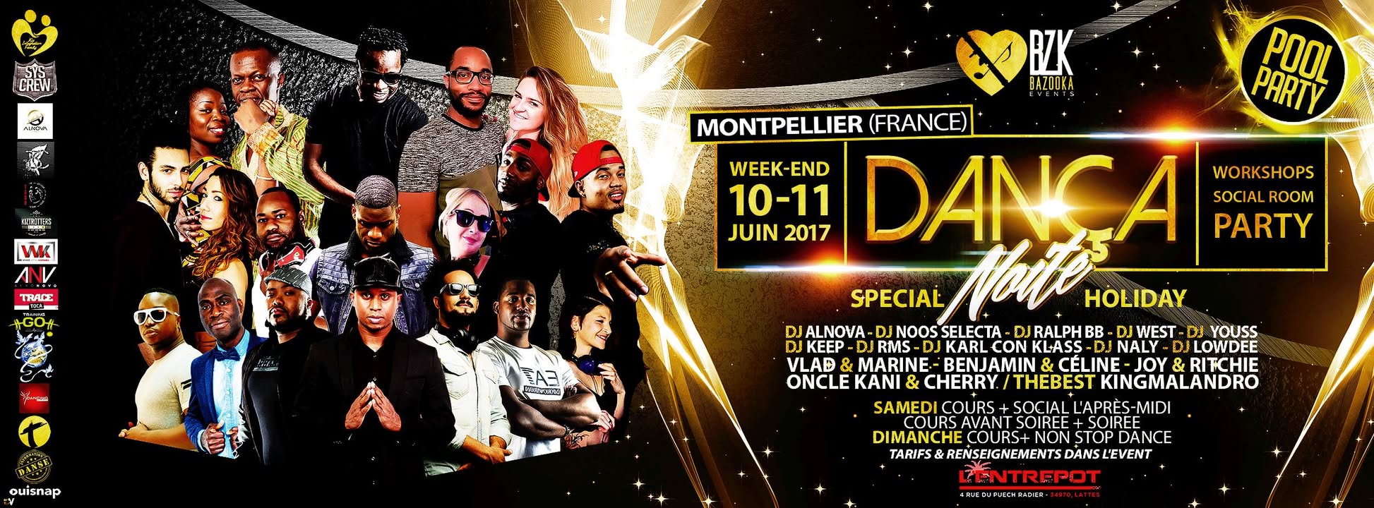 Dança Noite Montpellier : Week-End Spécial Holiday