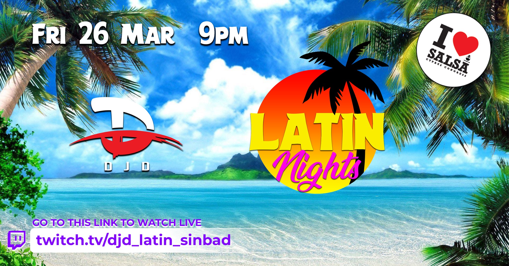 Online Latin Night - Cyprus Salsa Congress Edition