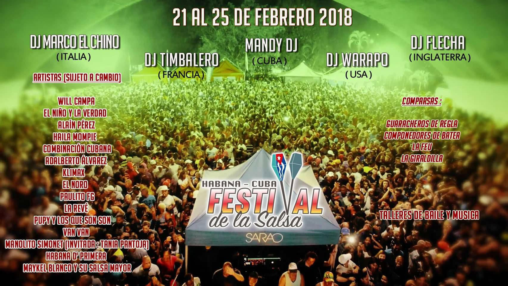 Festival de la Salsa en Cuba Salsa Festival in Cuba