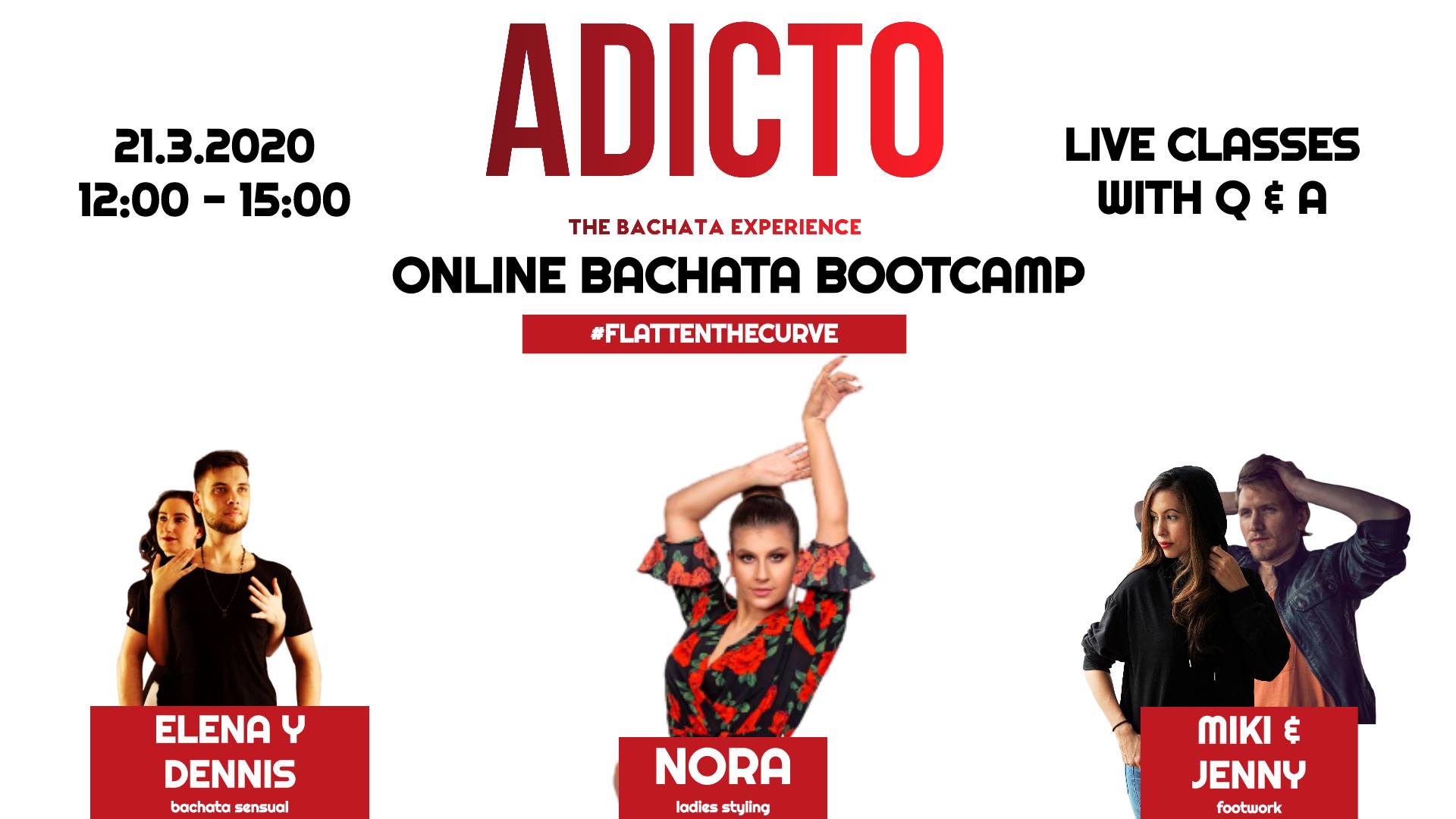Adicto: Online Bachata Bootcamp - First Edition
