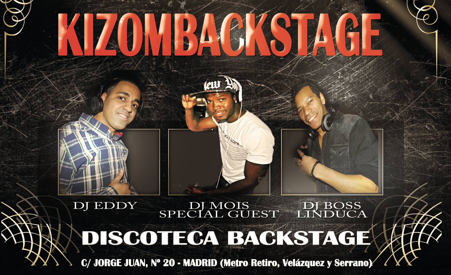 DELUXE KIZOMBACKSTAGE SABADO 15 DE MARZO DE 2014