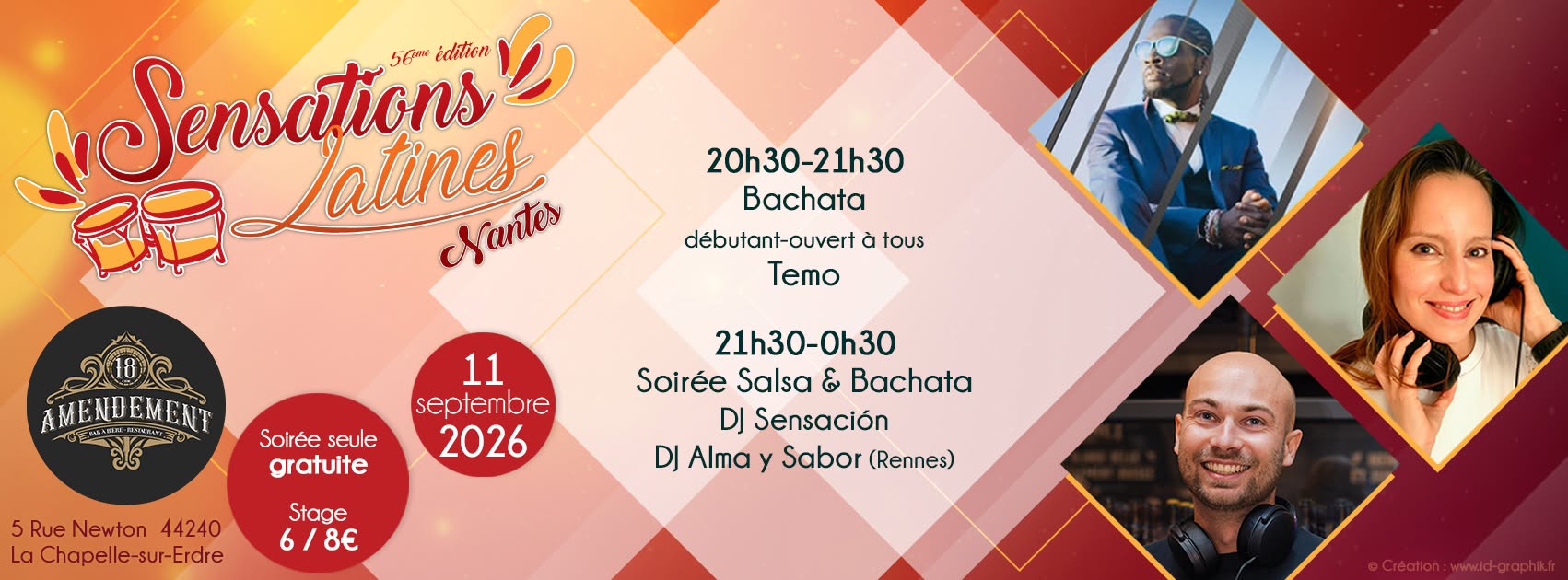 🕺💃 Sensations Latines #56 - Salsa & Bachata au 18ème amendement !