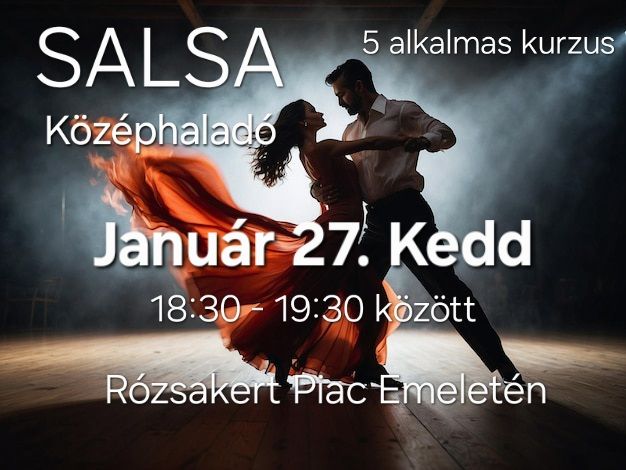 Középhaladó Salsa