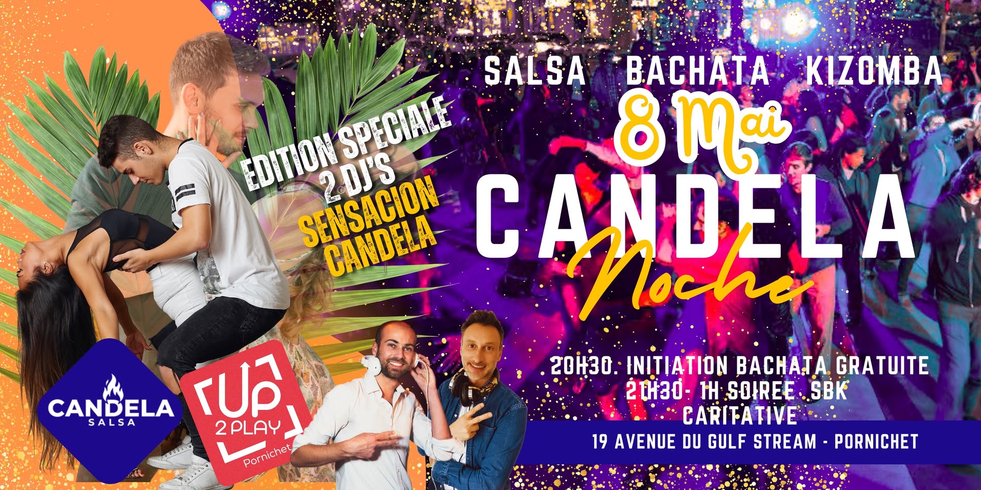 CANDELA NOCHE - SBK - soirée caritative