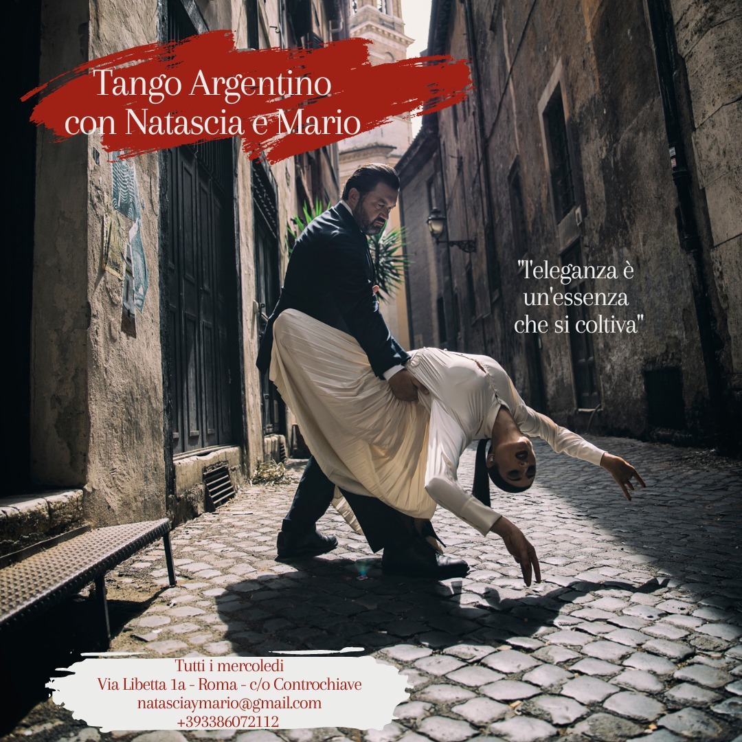 Lezioni di TANGO ARGENTINO CON NATASCIA E MARIO
