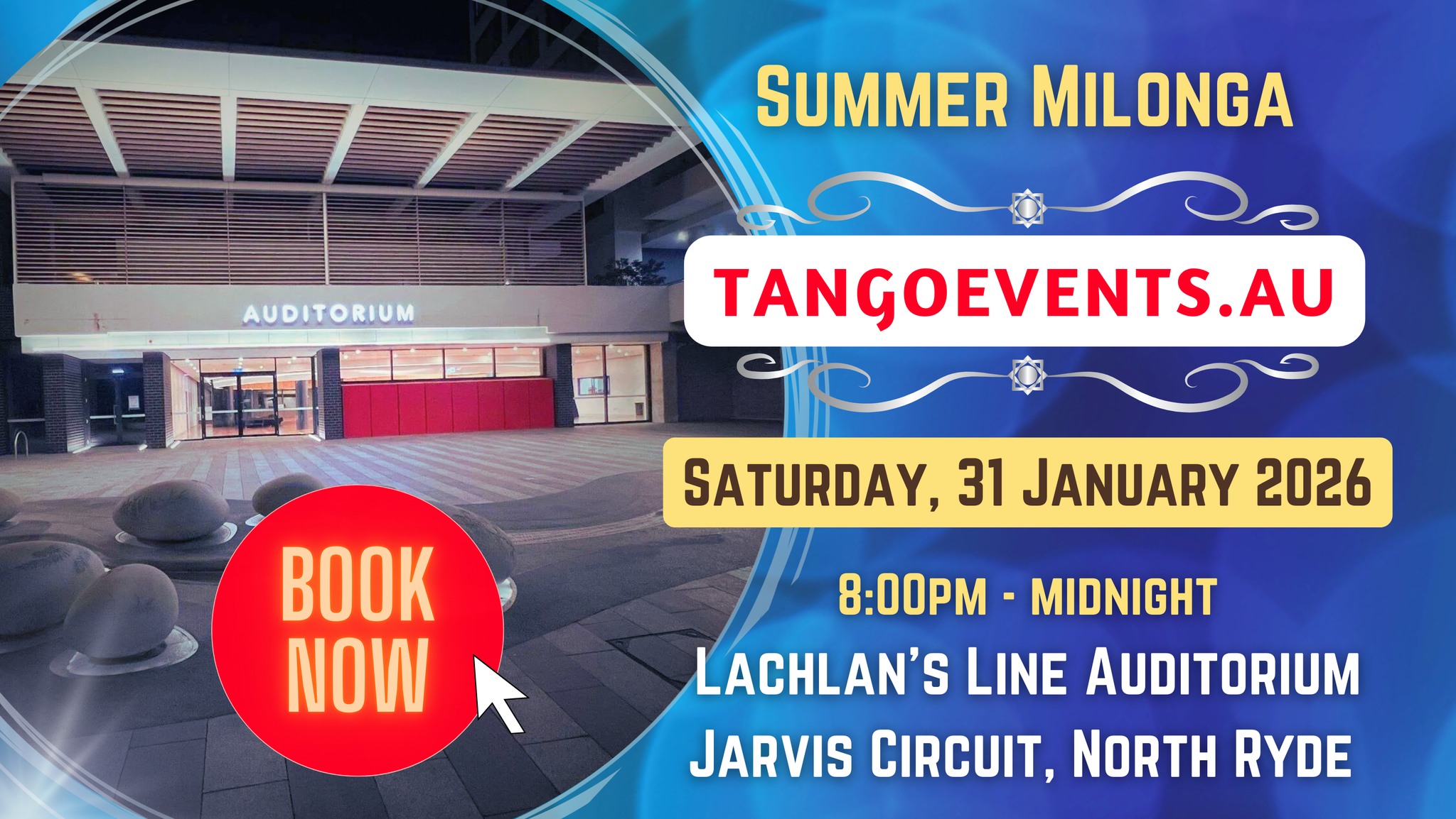 TangoEvents AU Summer Milonga 2026
