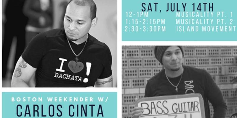 Boston Weekender w Carlos Cinta