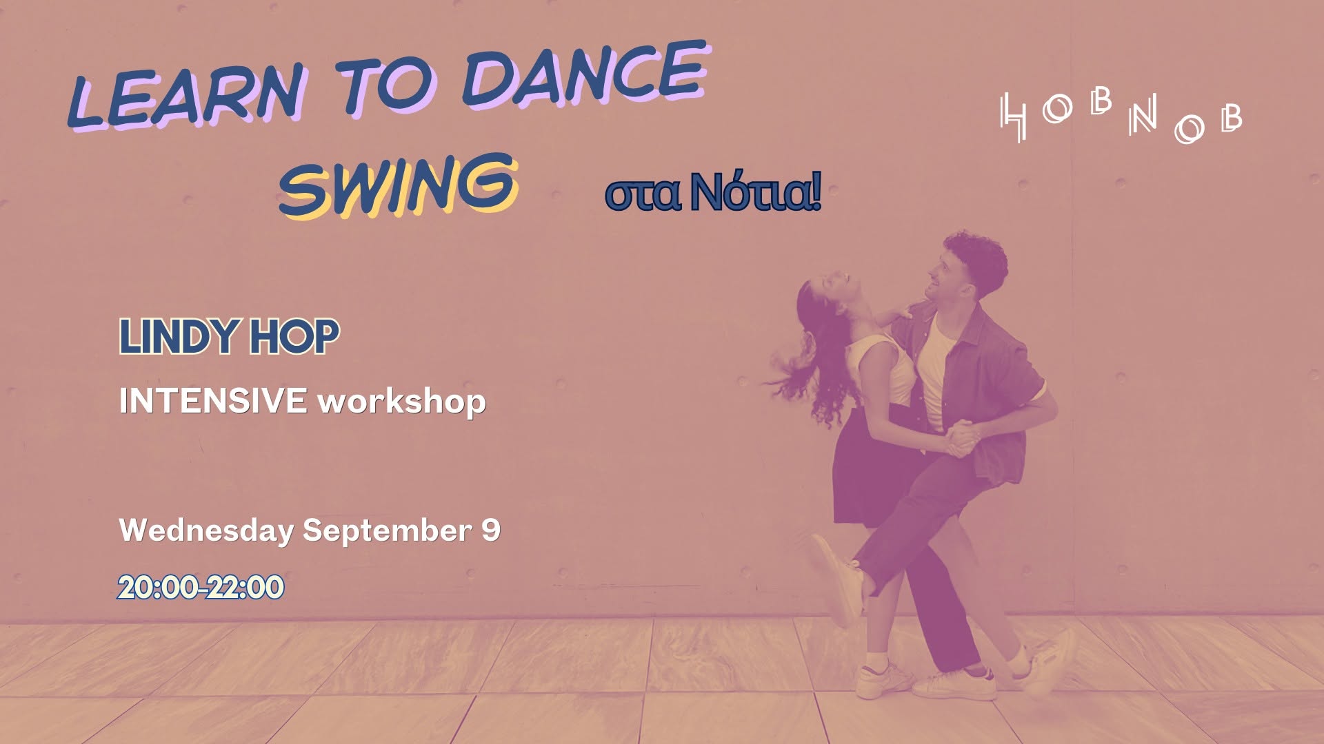 Lindy hop Swing Intensive beginners workshop