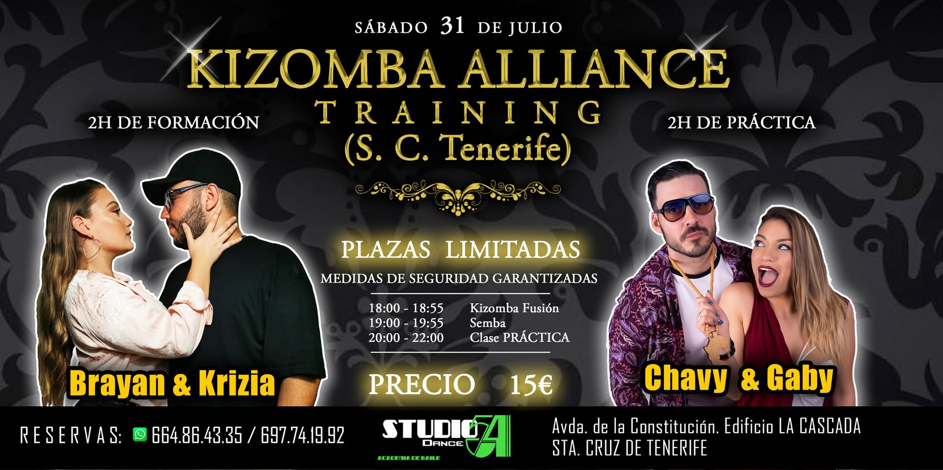Intensivo Kizomba Alliance Training (S. C. Tenerife)