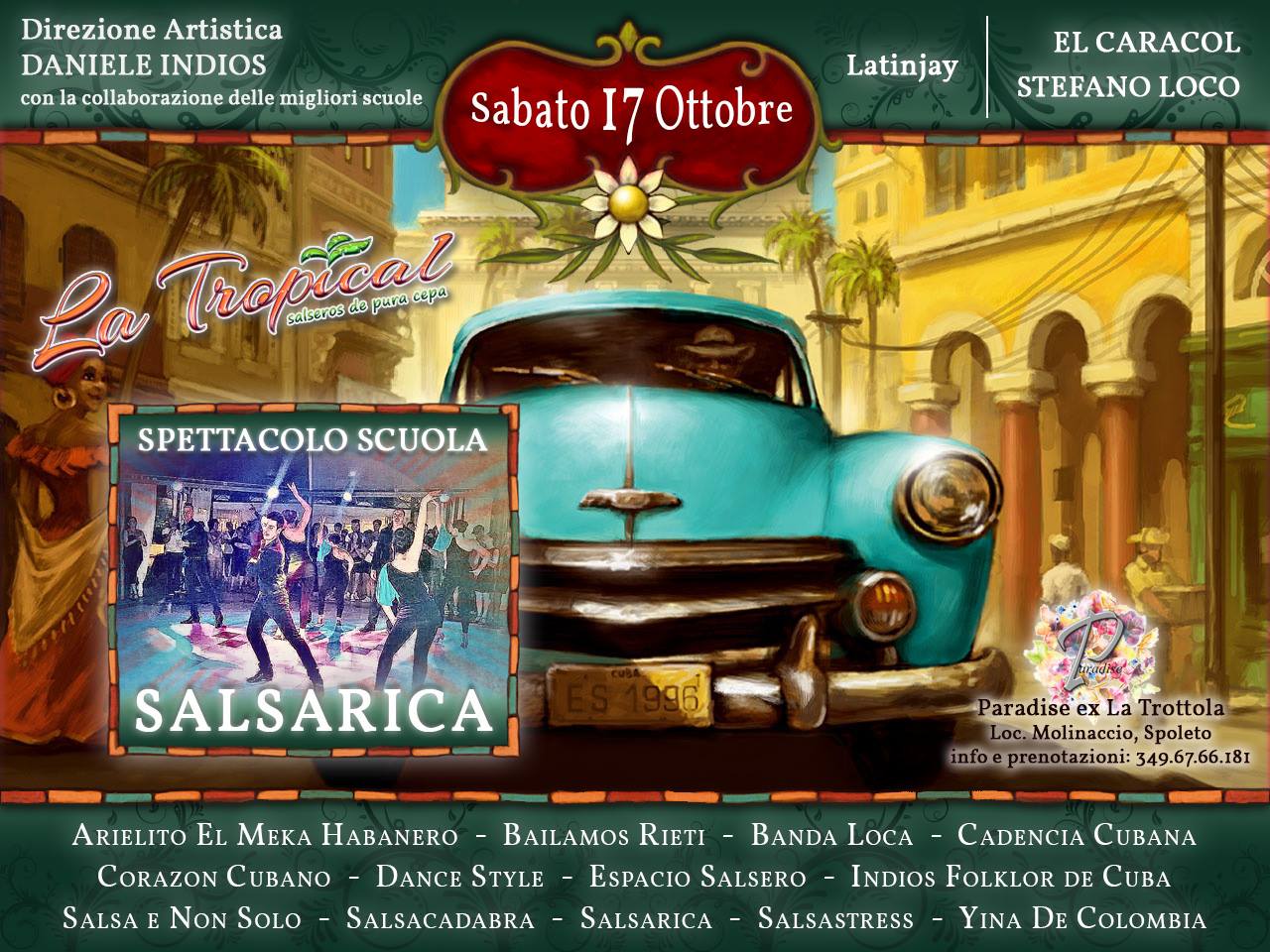 LA TROPICAL - SABATO LATINO