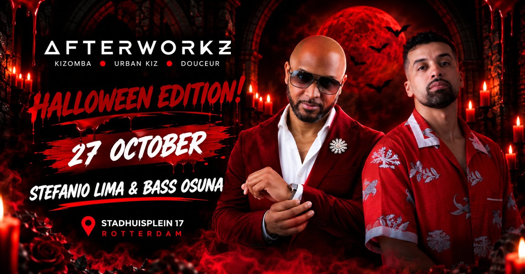 Afterworkz x Halloween "Thirsty & Bloody"