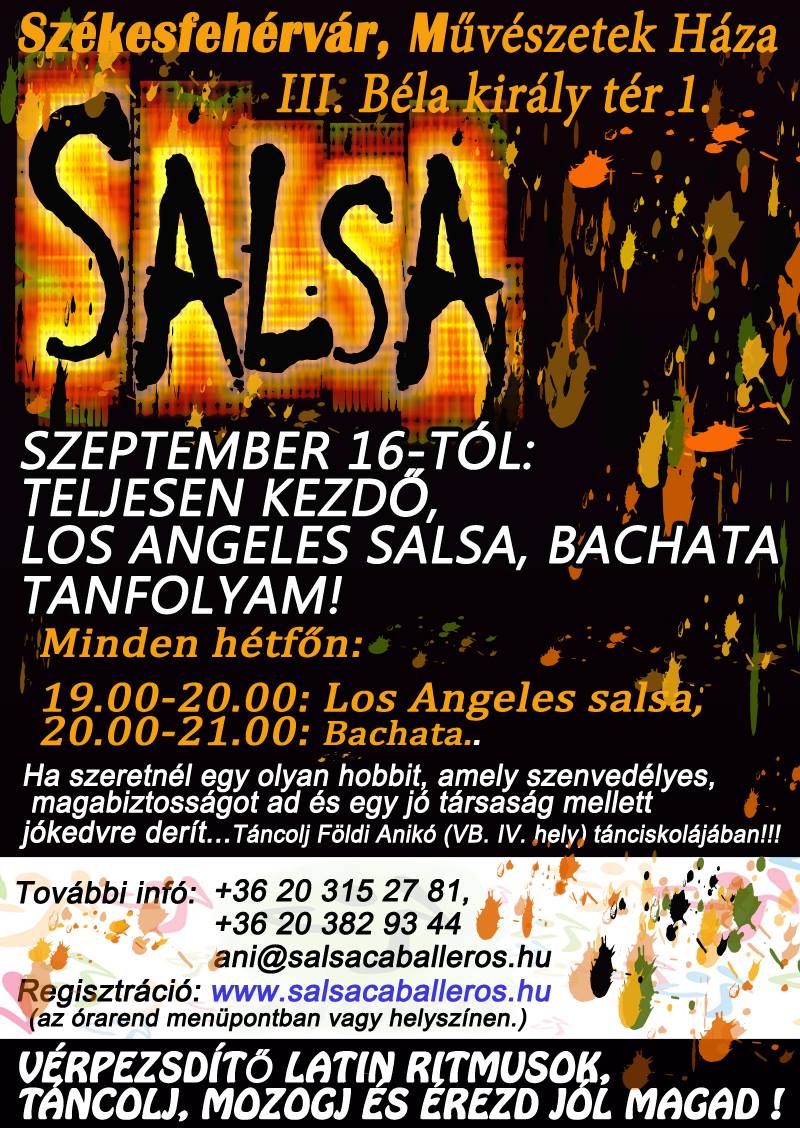 LA Salsa, Bachata Székesfehérváron