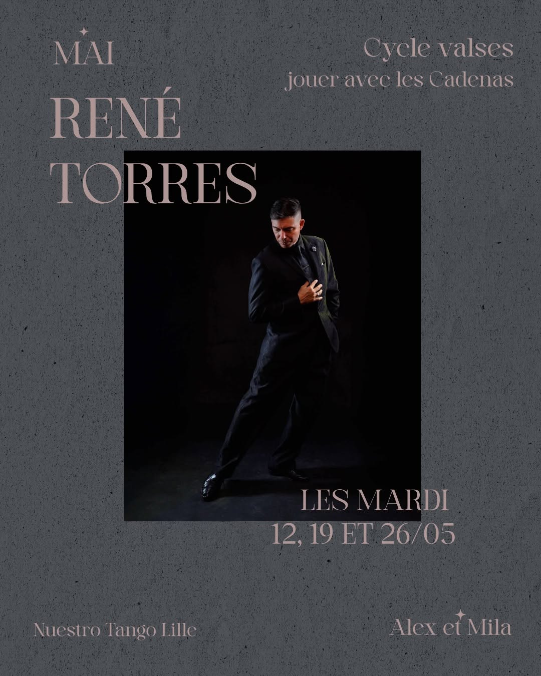 Les mardis de Tango avec Rene Torres: La valse, jouer avec les cadenas