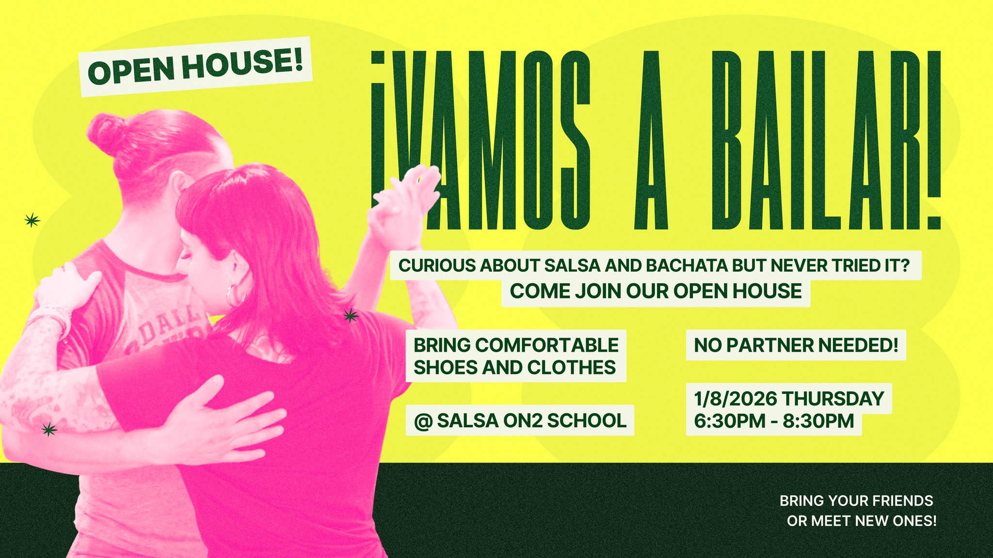 Find Your Rhythm: Salsa & Bachata Open House