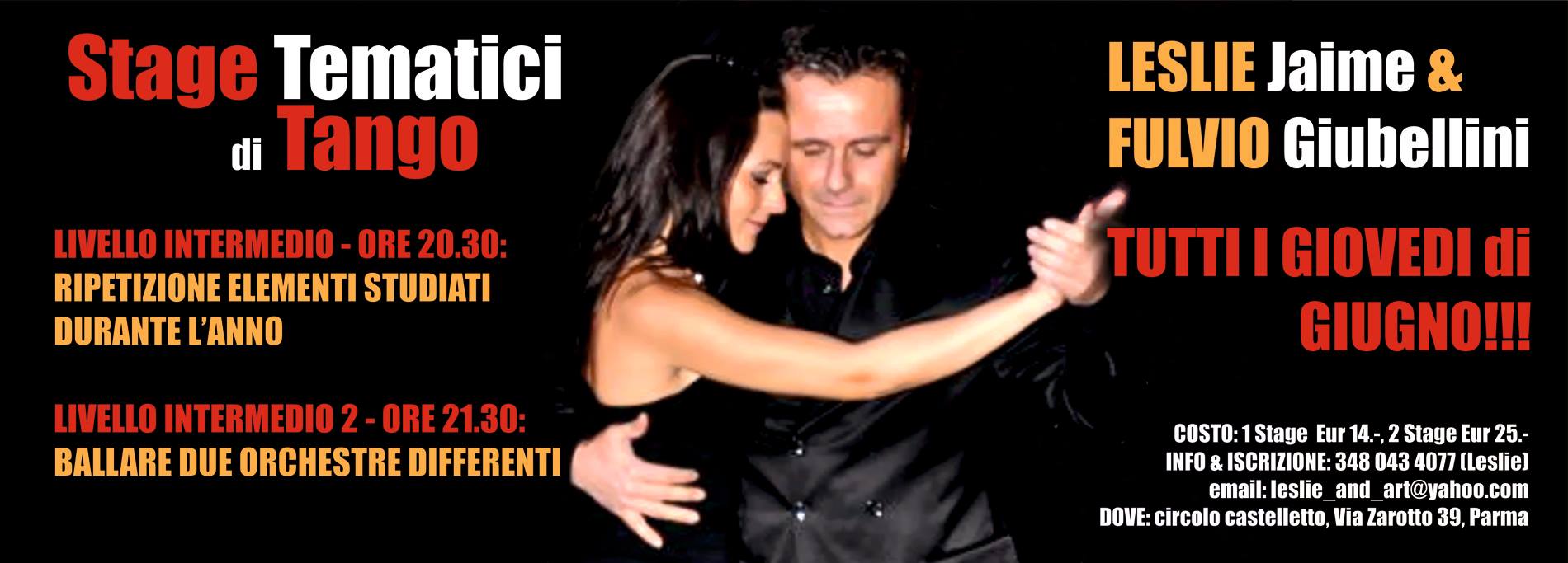 STAGE TEMATICI GIUGNO!!! con Fulvio & Leslie