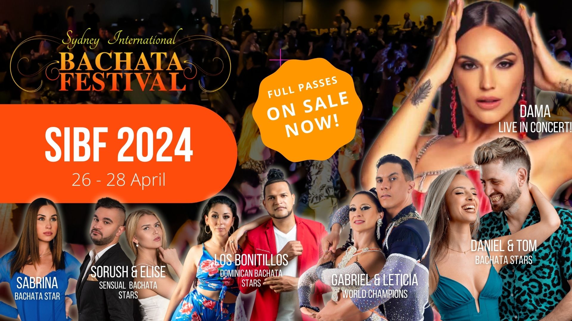 SYDNEY INTERNATIONAL BACHATA FESTIVAL 2024