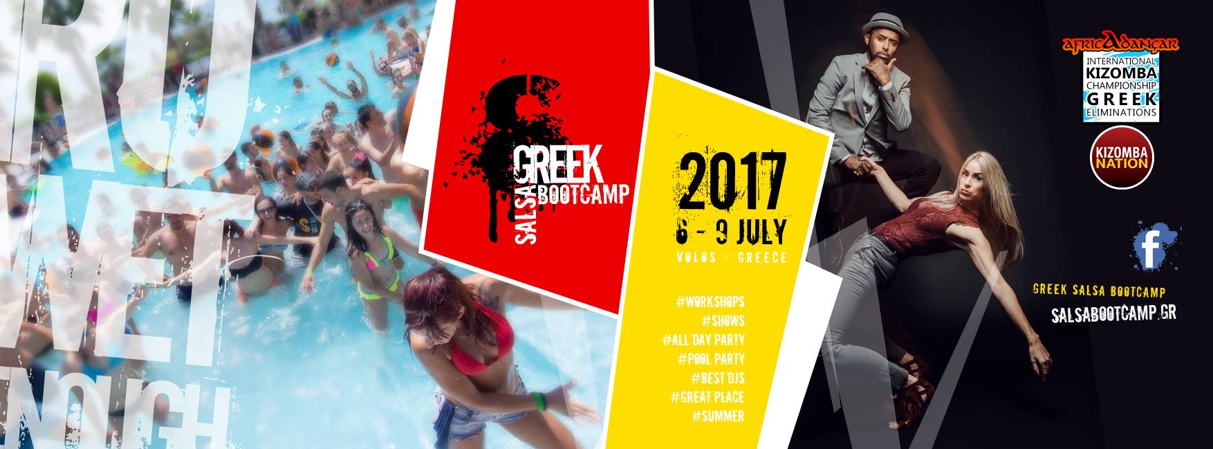 8th Greek Salsa Bootcamp 6-10 July 2017