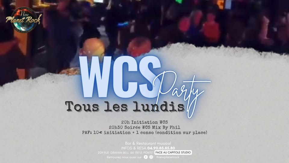 WCS Initiation & Soirée Avec Thomas et Philippe au NEW PLANET ROCK