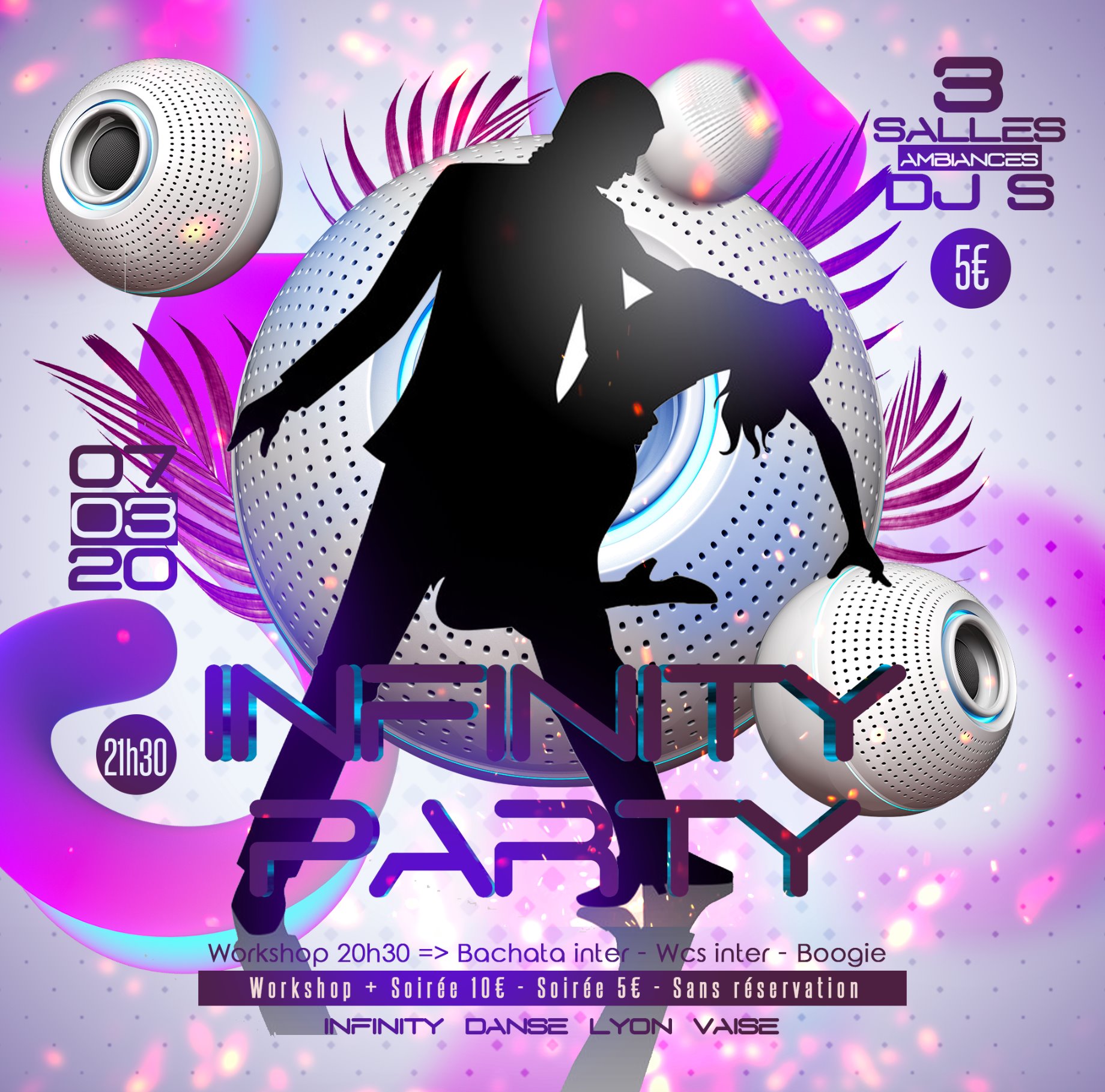 Infinity Party 3 salles