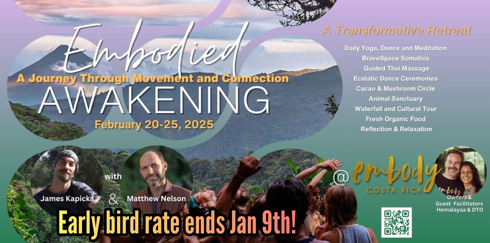 Embodied Awakening: A Journey Through Movement and Connection in Costa Rica