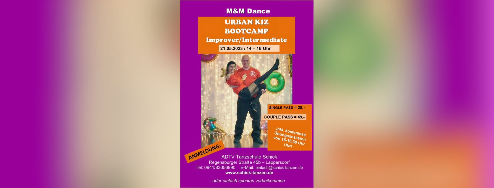 Bootcamp Urban KIZ Improver Intermediate