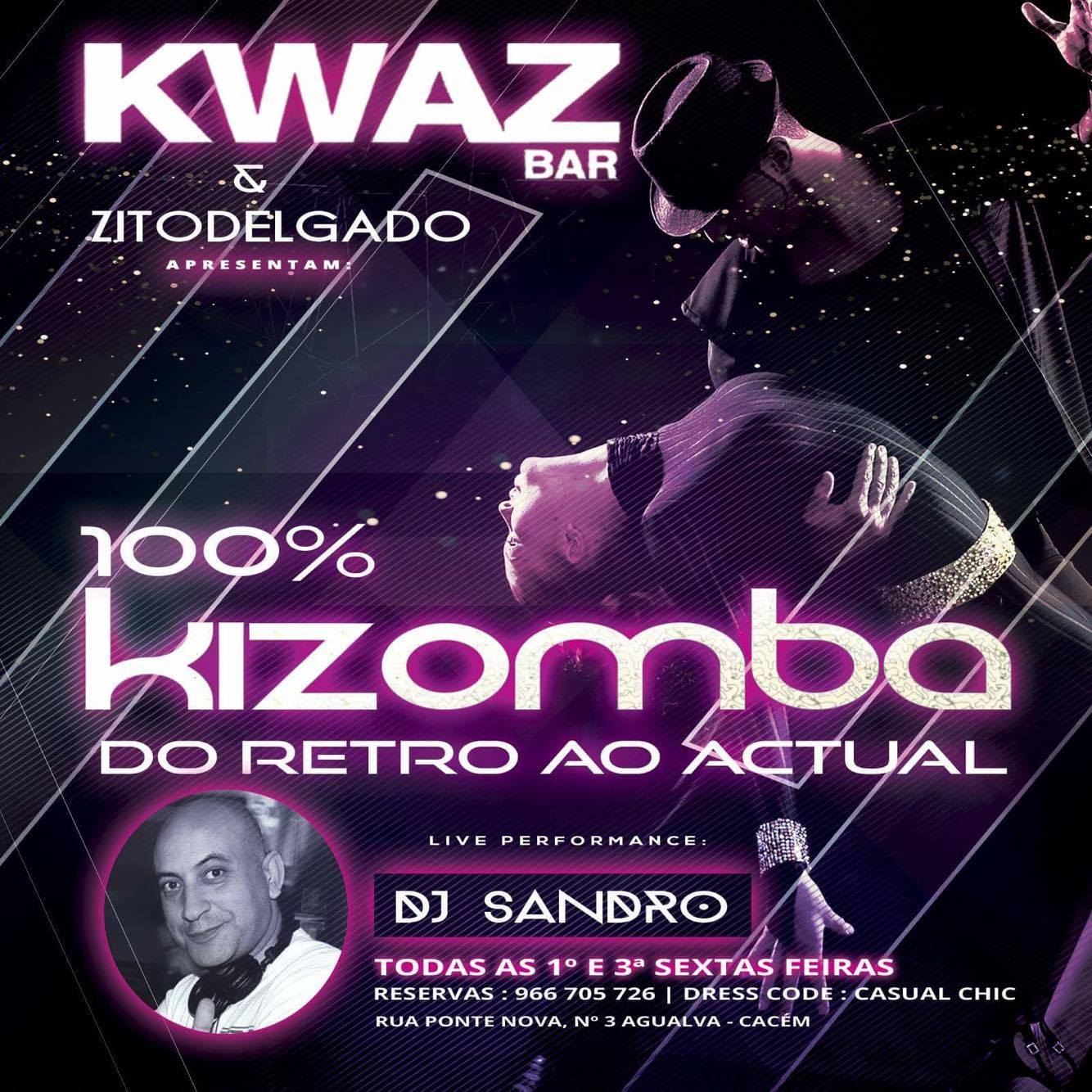 Noite de kizombada retro até atual
