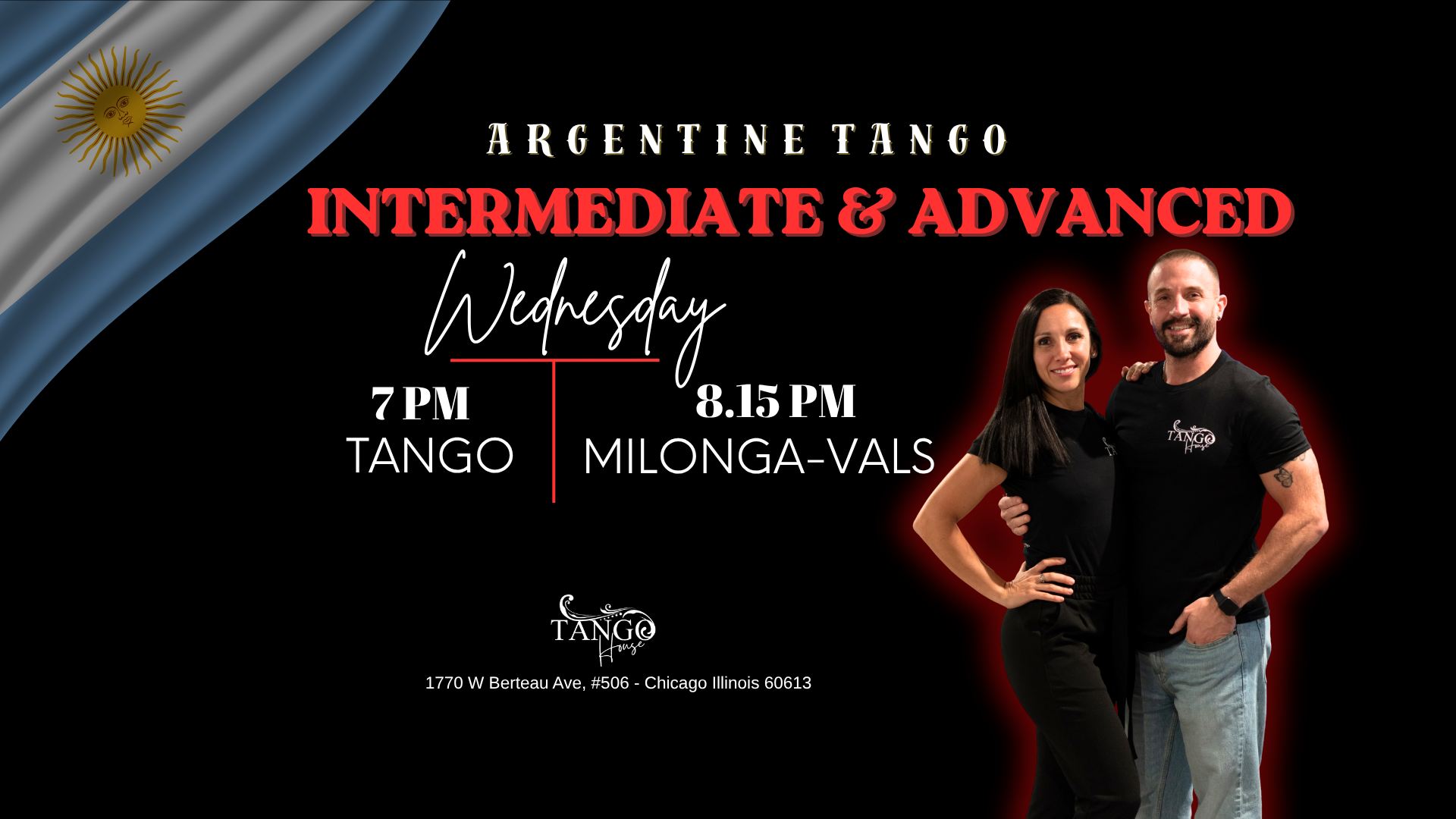 Double Class: Tango + Milonga Vals with Jesica & Hernan