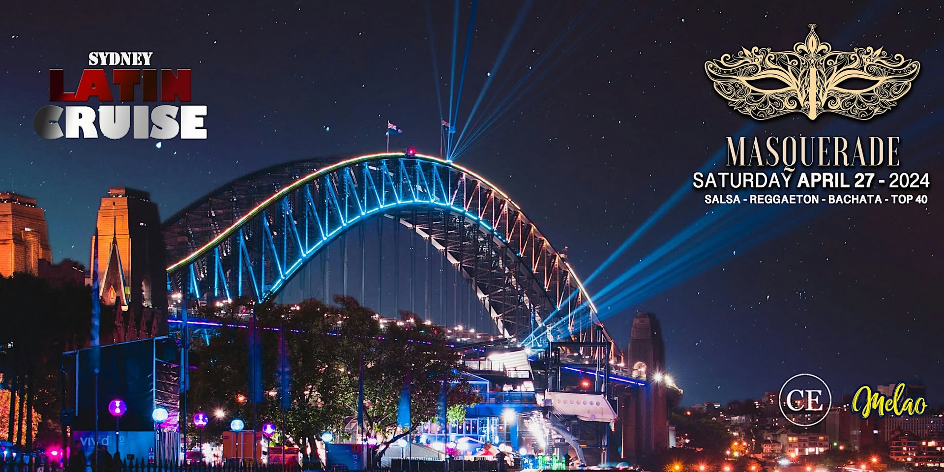 Masquerade Sydney Latin Cruise