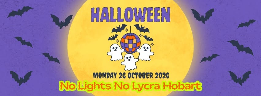 No Lights No Lycra Hobart: Halloween