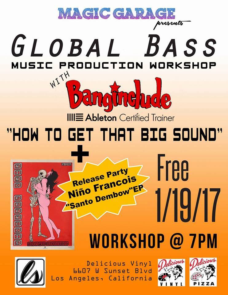 Global Bass Music Workshop w Banginclude
