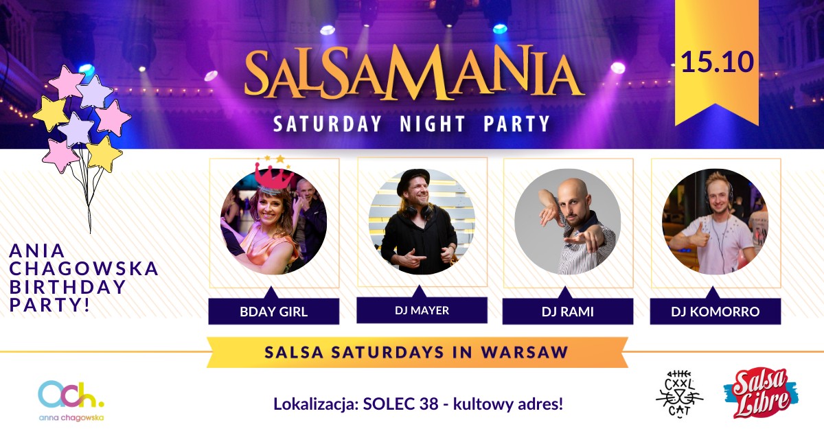 Salsamania & SalsaLibre SOLEC 38 Party 15 X 2022