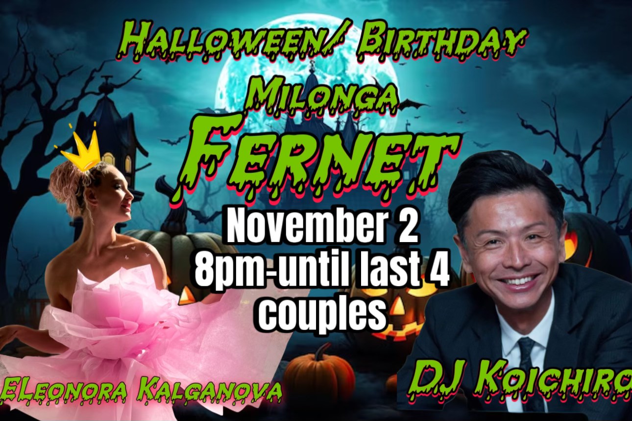 Halloween Birthday Milonga FERNET