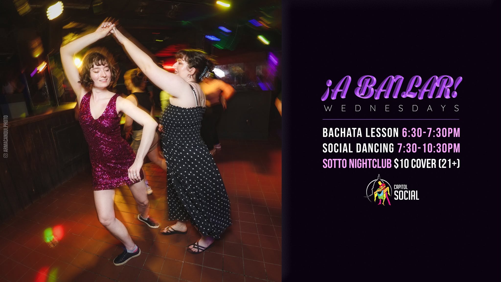 ¡A Bailar! Wednesdays at SOTTO (04 22 26)