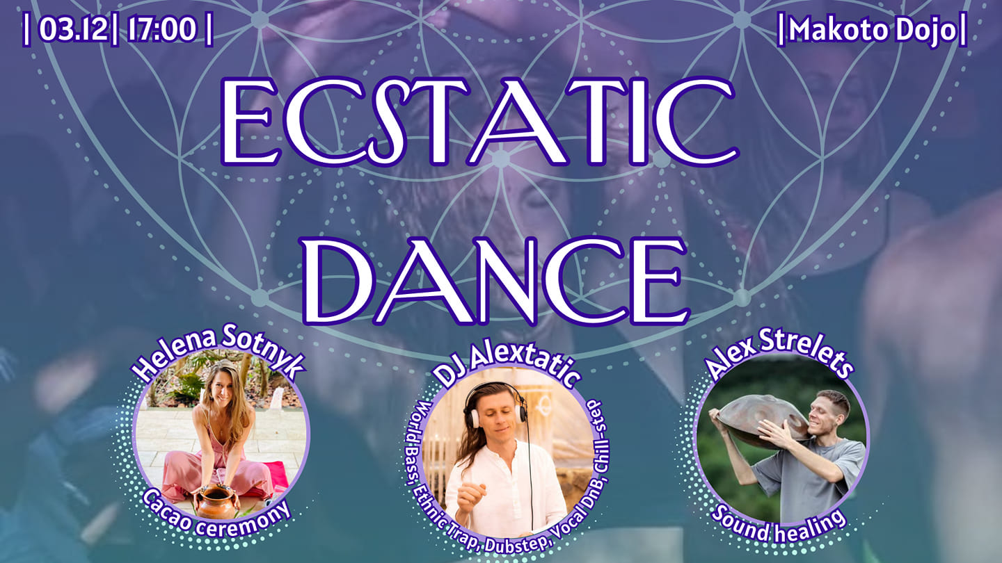 Ecstatic dance with DJ Alextatic