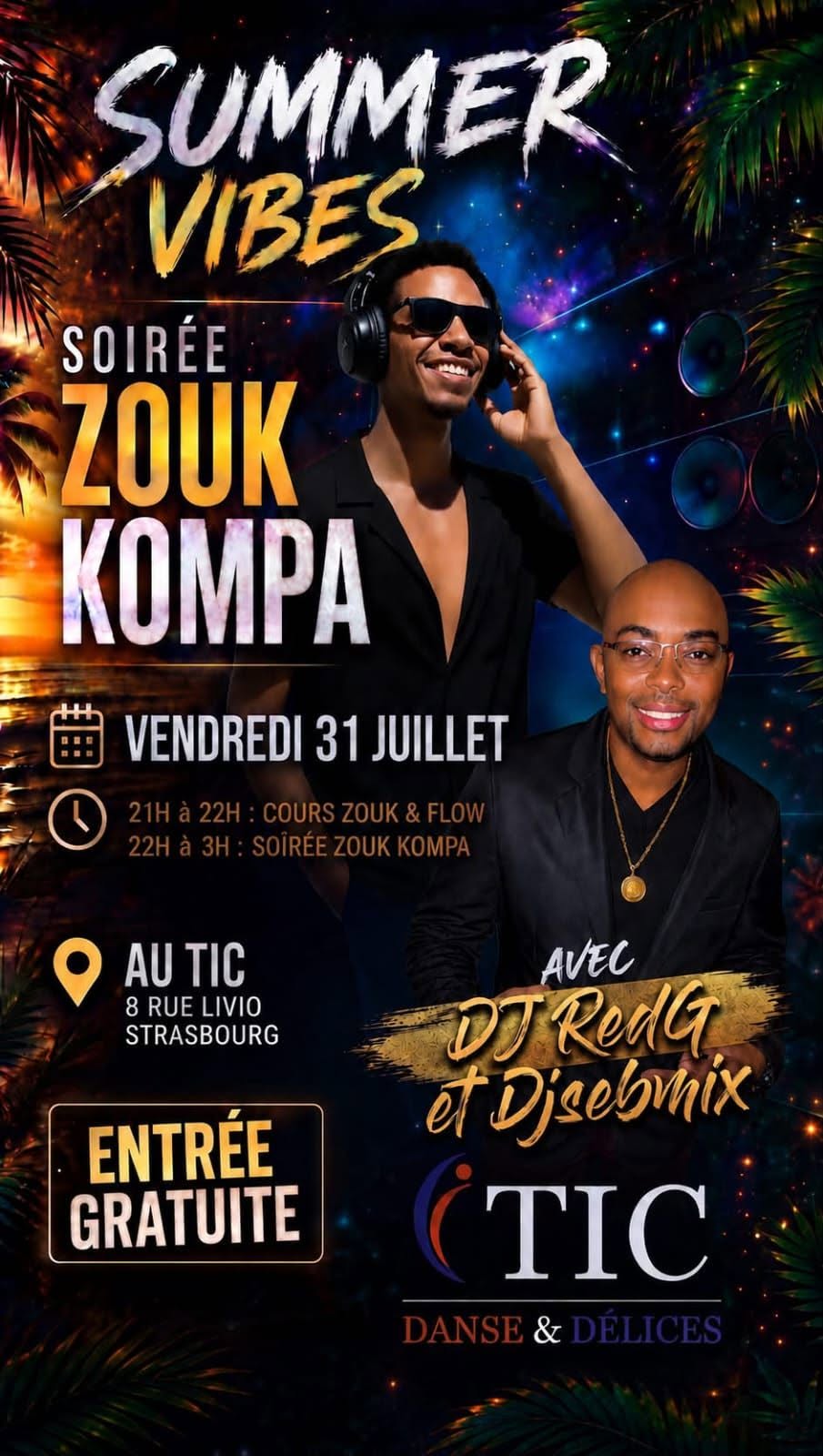 Soirée Zouk-kompa