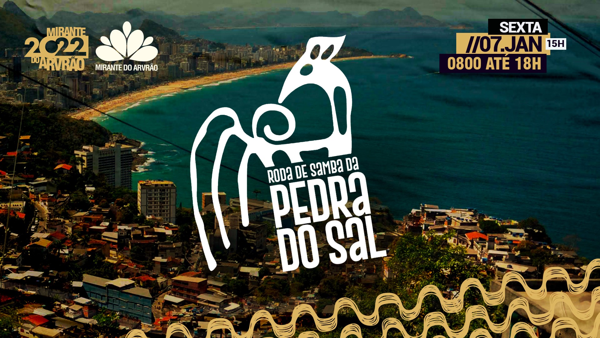 0800 Roda de Samba da Pedra do Sal no Vidigal