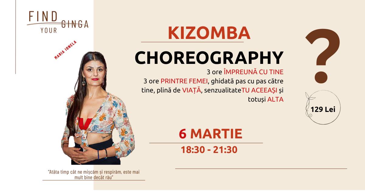 Kizomba Choreography - Înapoi la tine, FEMEIE!