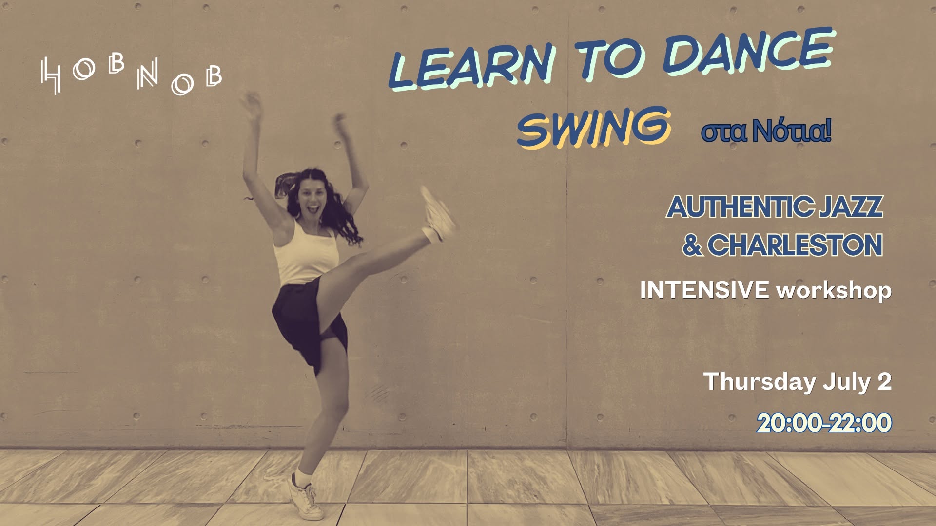 Authentic jazz & Charleston ⛱️ Intensive workshop