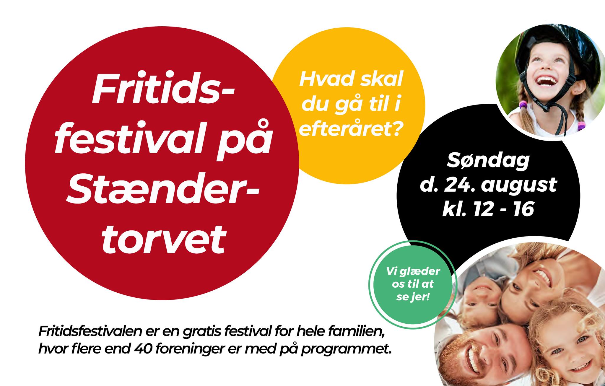 Fritidsfestival - Gratis festival for alle aldre