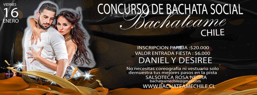 2° Competencia de Bachata Social By Bachateame Chile
