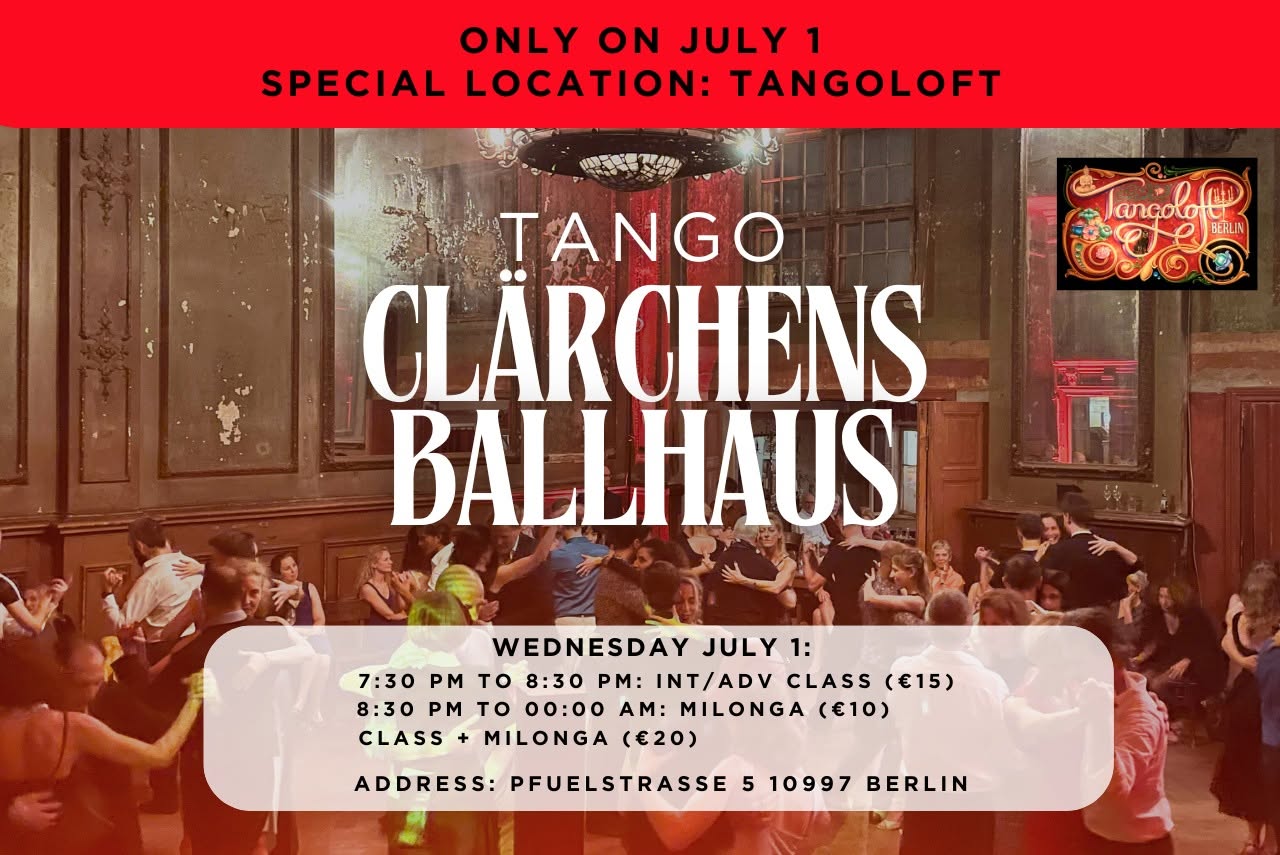 Tango at Clärchens Ballhaus - Special location: Tangoloft