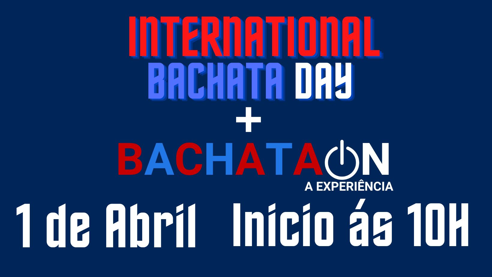 International Bachata Day Workshop Beneficente + Bachata ON