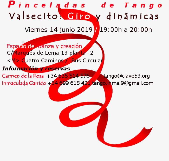 Clase de tango: Valsecito: Giro y dinámicas
