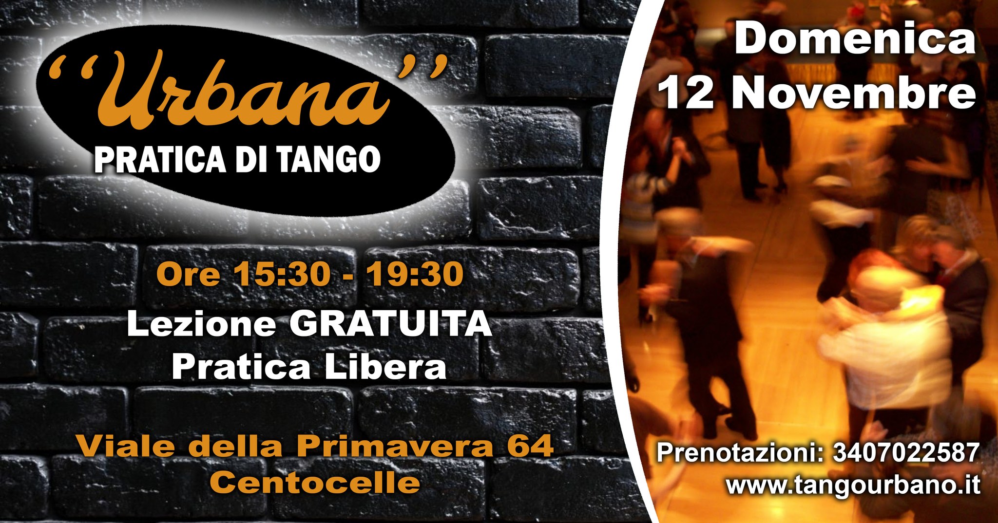 Pratica ''URBANA'' Tango Argentino