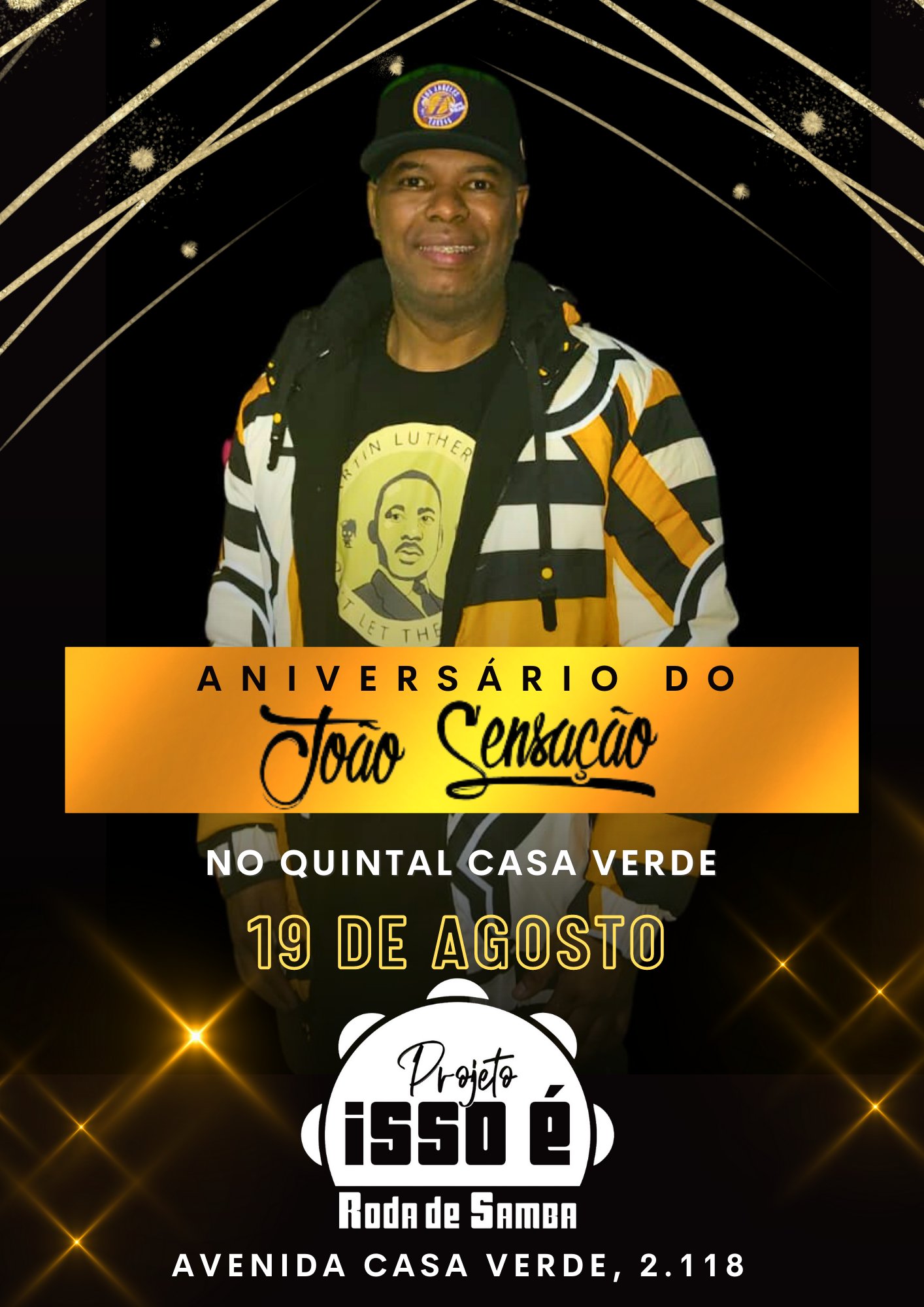 ANIVERSÁRIO DO JOÃO SENSAÇÃO NO QUINTAL CASA VERDE