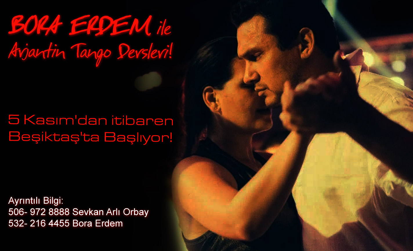 BORA ERDEM ile Tango Dersleri Başlıyor!!!