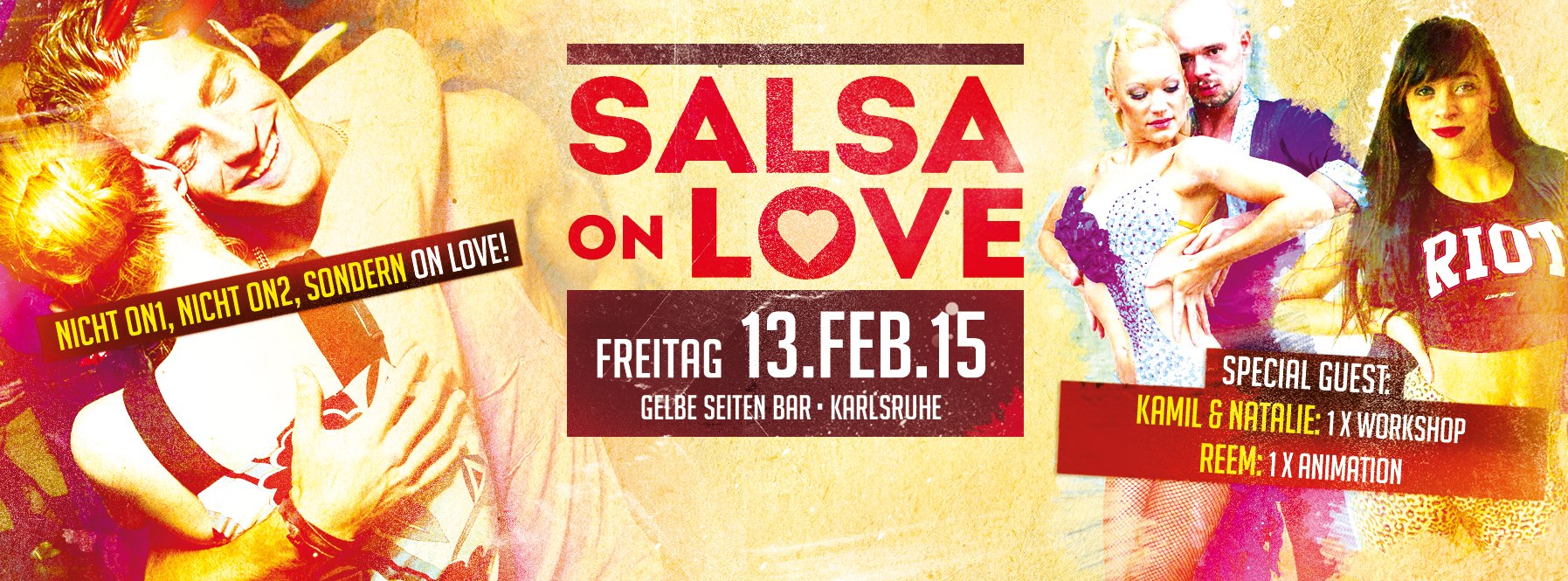 SALSA ON LOVE ❤ FR.13.02.2015 ❤ 3RD EDITION!