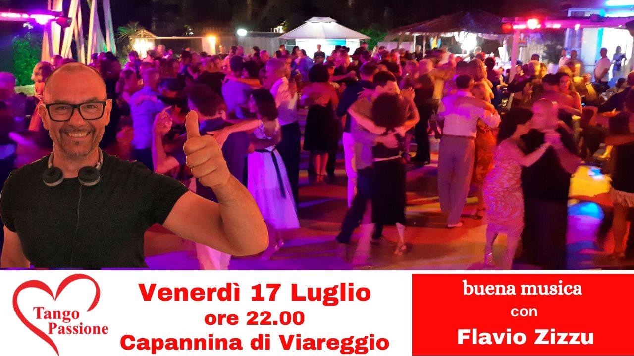 Venerdì 17 Luglio Capannina di Viareggio con Flavio Zizzu